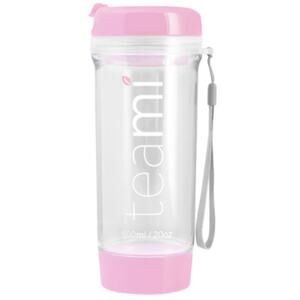 Teami Blends On-the-Go Tumbler - Baby Pink New in Box